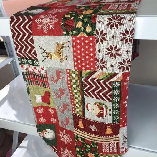 2017 Christmas Table Flag Santa Claus Deer Cloth Covers Hot Christmas Decoration Supply, Tablecloths Xmas, New Year Decoration