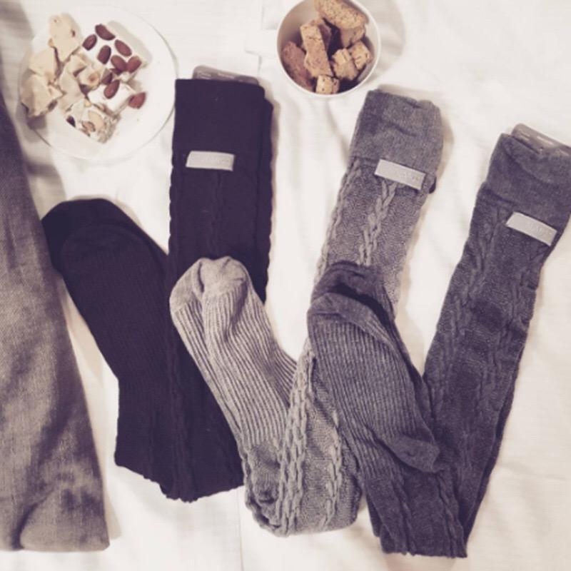3 Colors Winter & Autumn Thick Women Stocking Long Over Knee Scock