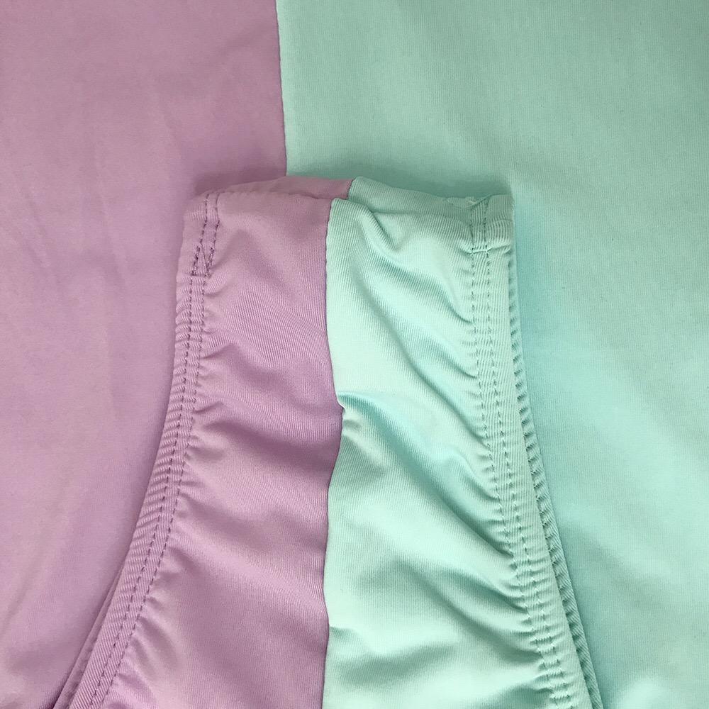 Color Block Bikini Swimsuit
