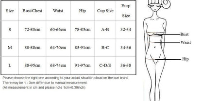 Black & White Sexy High Waist One Piece Swimwear Monokini