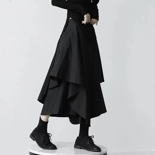 Saira Black Skirt