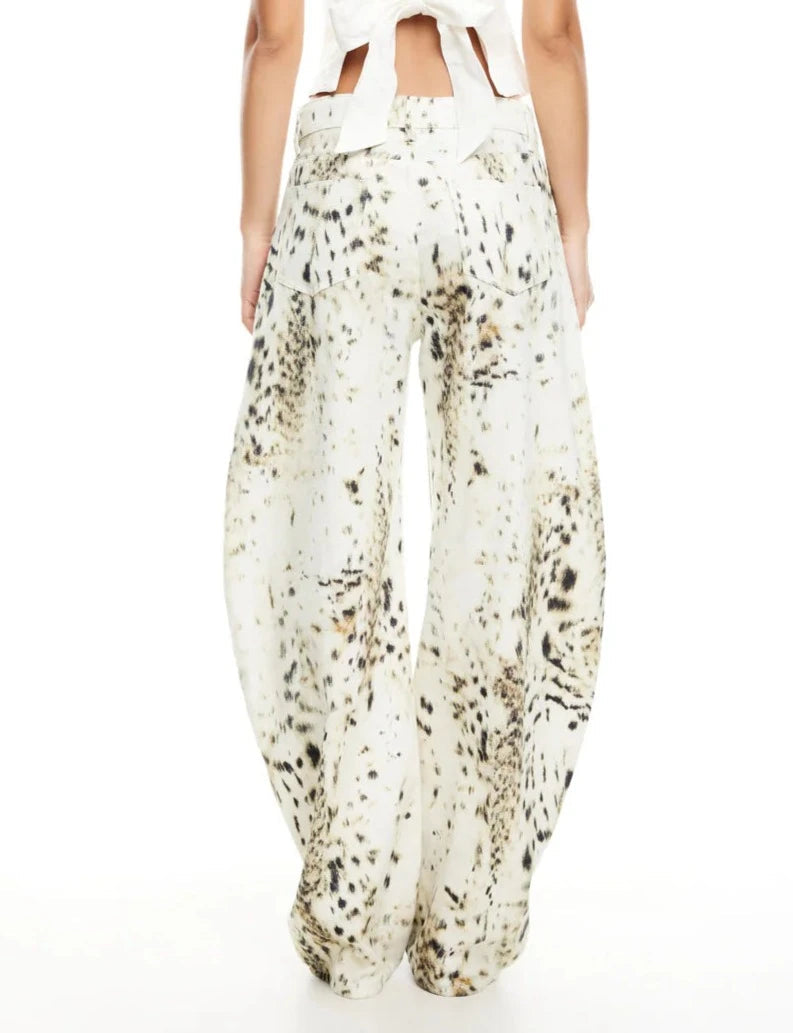 Snow Leopard Jeans