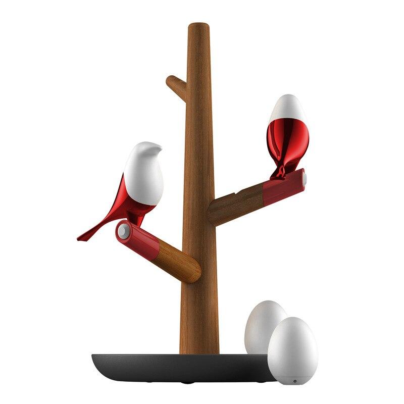 Magpie Bird Usb Charger Night Light Intelligent Vibration Induction Led Desk Lamp Small Eggs Led Light Home Decor Lamp Gifts