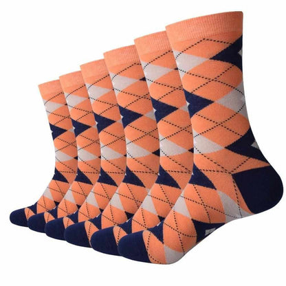 Sky Madrid Diamond Socks