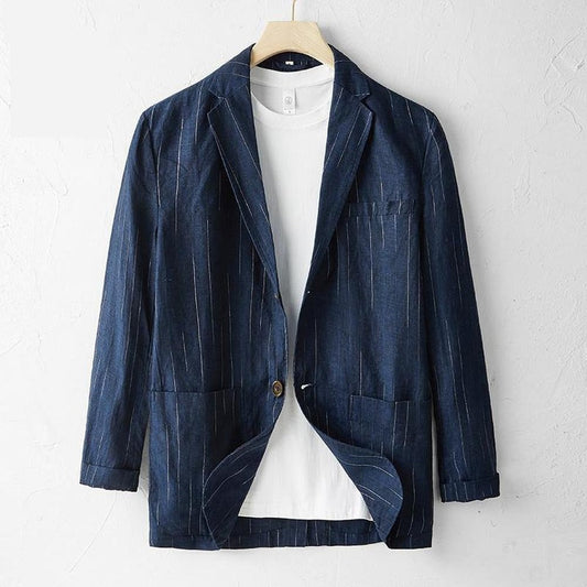 Saint Morris Cannes Linen Blazer