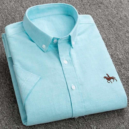Saint Morris Oxford Button-Down Shirt