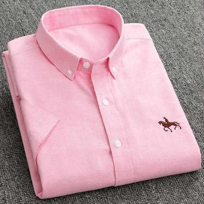 Saint Morris Oxford Button-Down Shirt