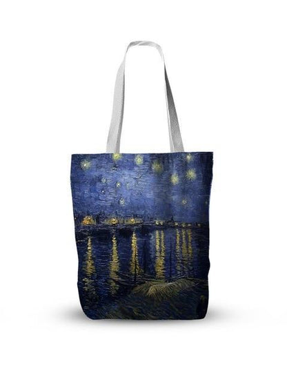Oil Painting Canvas Tote Bag