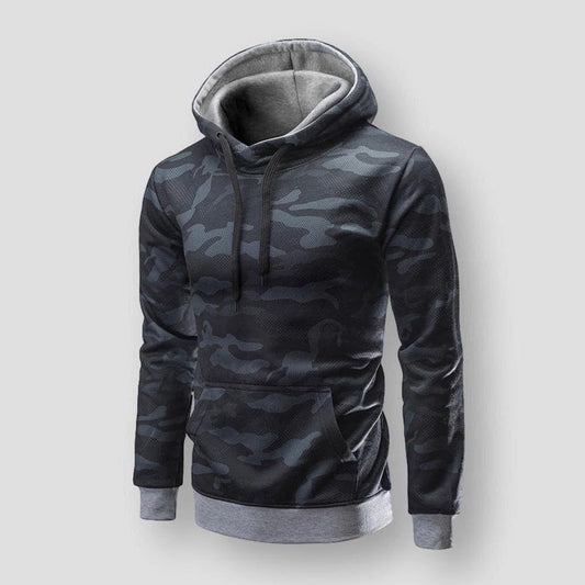 North Royal Camouflage Hooded Sweater