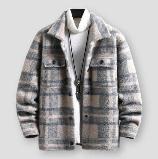 North Royal Cody Plaid Thickened Jacket