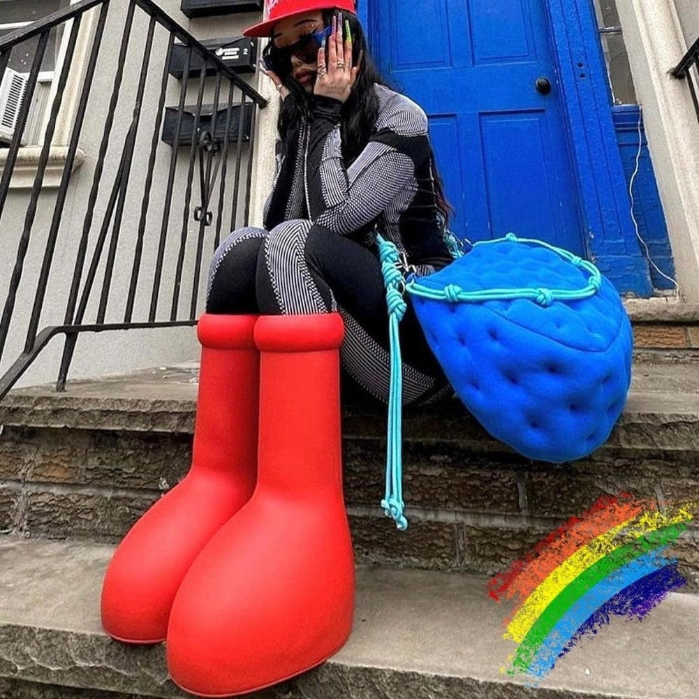 North Royal La Grande Red Boots