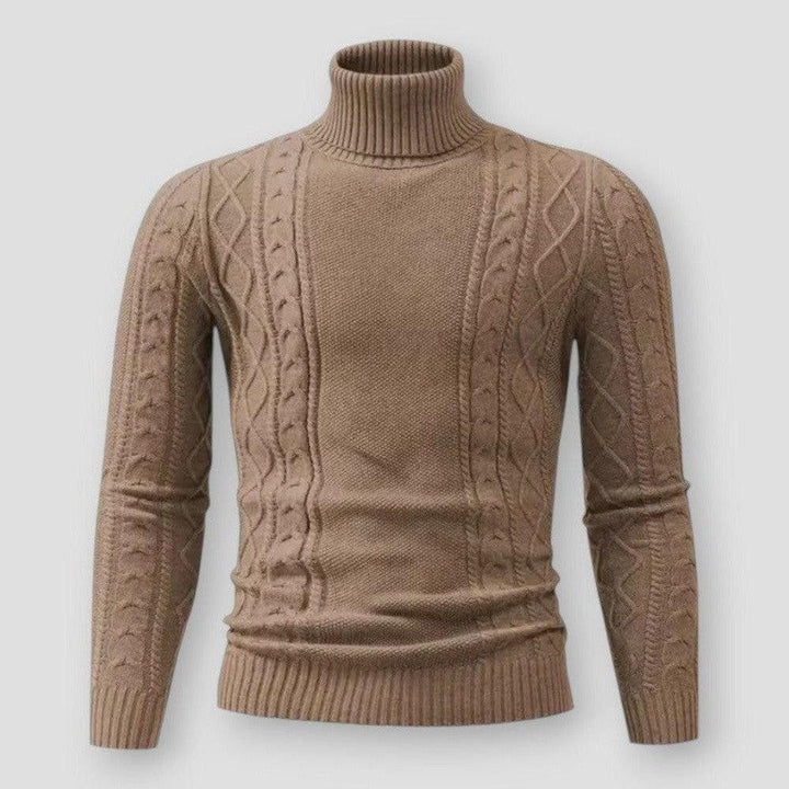 White Turtleneck Sweater