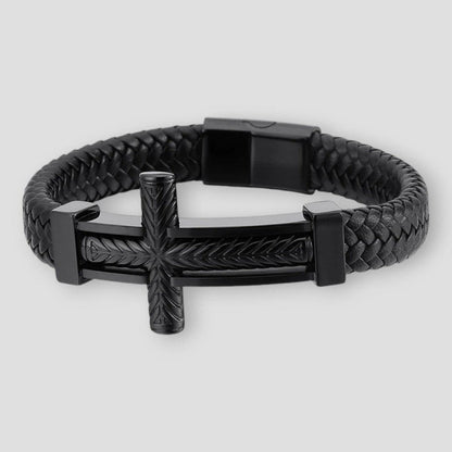 North Royal Lorain Cross Charm Bracelet