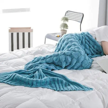 North Royal Mermaid Tail Blanket