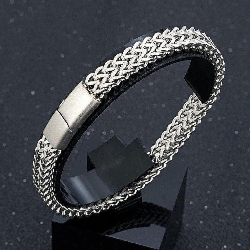 North Royal Orono Steel Curb Chain Bracelet