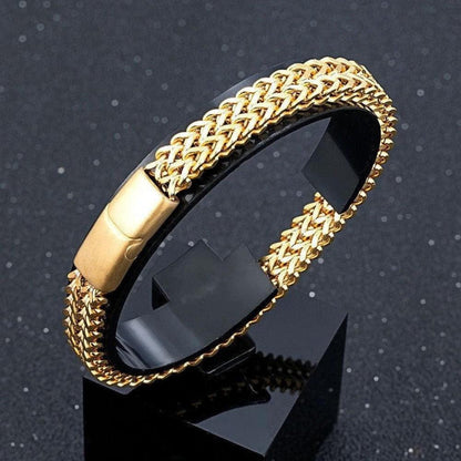 North Royal Orono Steel Curb Chain Bracelet