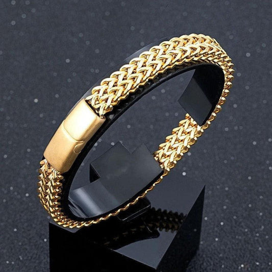 North Royal Orono Steel Curb Chain Bracelet