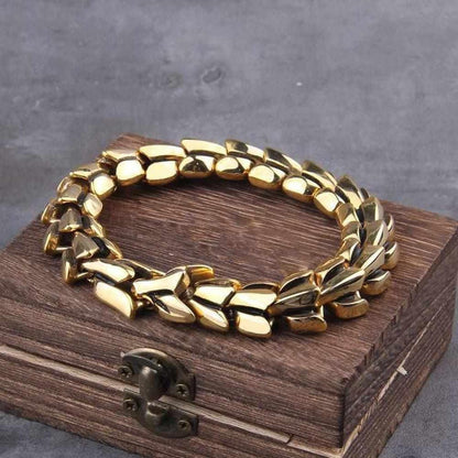 North Royal Ouroboros Chain Bracelet