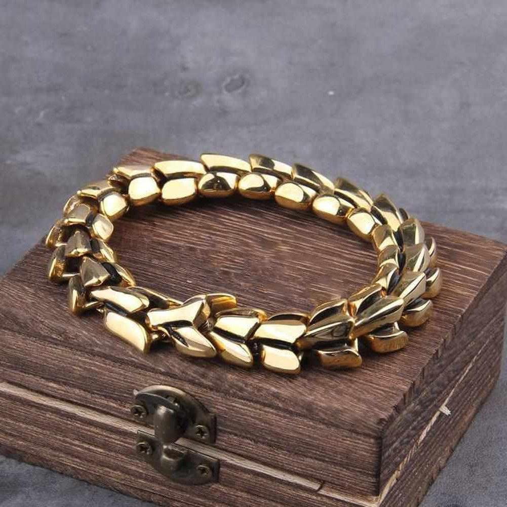 North Royal Ouroboros Chain Bracelet