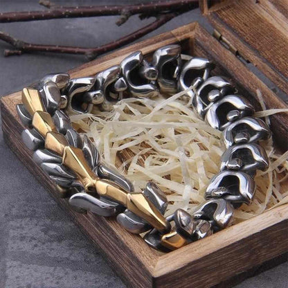 North Royal Ouroboros Chain Bracelet