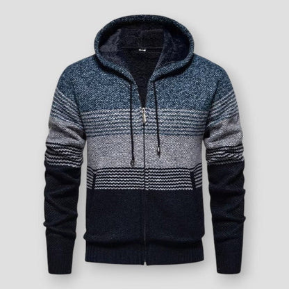 North Royal Rogers Hooded Knitted Sweater