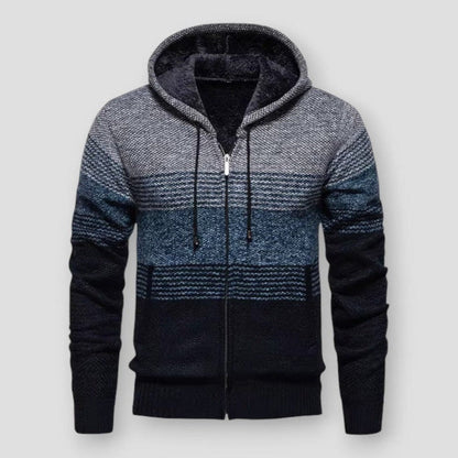 North Royal Rogers Hooded Knitted Sweater