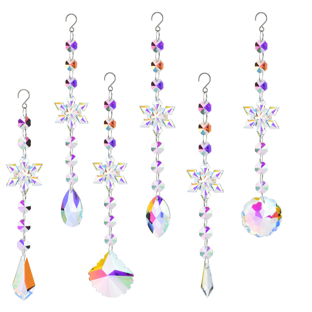 Snowflakes Crystal Holiday Home Hangings