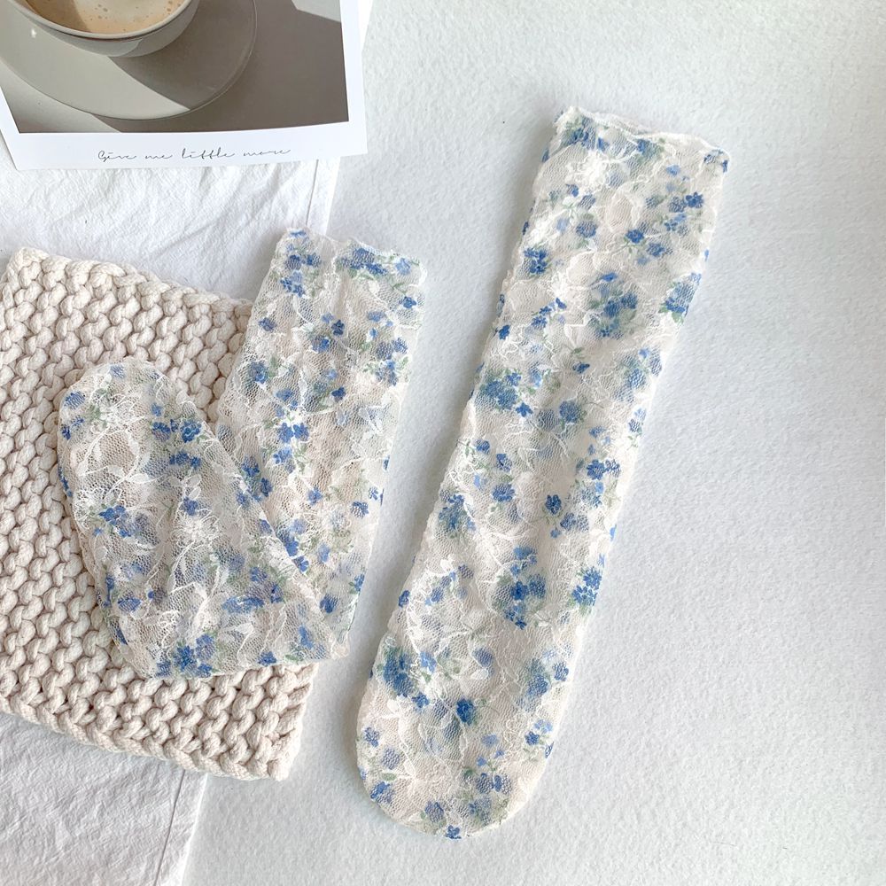 Rufia -  Garden Series Lace Loose Socks