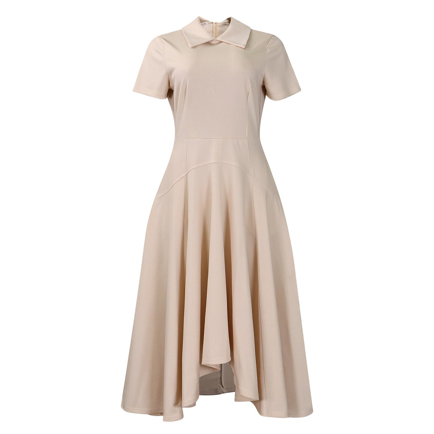 Elegant High-Waisted Maxi Dress For Evening Events