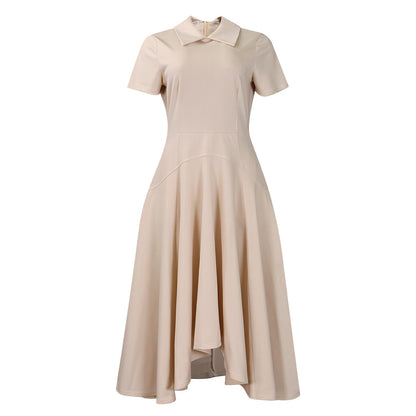 Elegant High-Waisted Maxi Dress For Evening Events