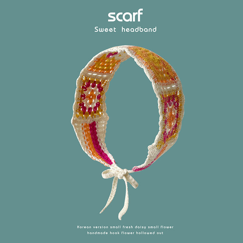 Handmade Crochet Boho Hairband - Summer's Perfect Accessory
