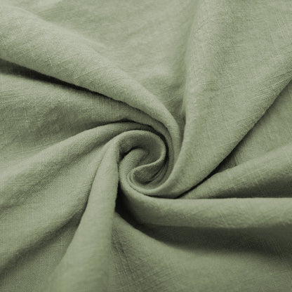 Cotton V-Neck Backless Dress Elegant Casual Maxi Dress