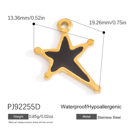 DIY Stainless Steel Shell Pendant Jewelry Trendy Fashion Necklace Bracelet Earrings