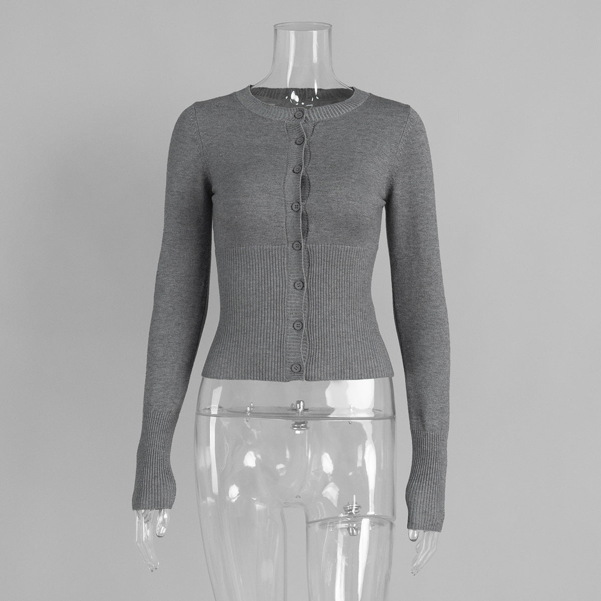 Knitted Cardigan Stylish Casual Long Sleeve Top