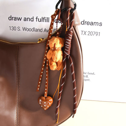 Love Bow Cute Keychain Bag CHarms