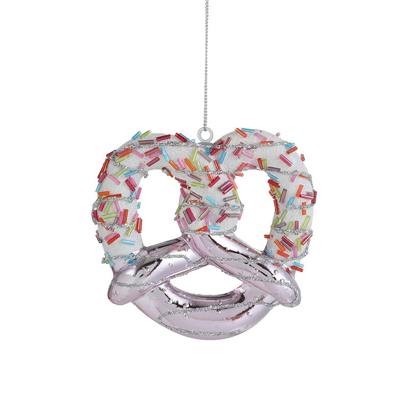 Sparking Cartoon Pendant Christmas Hanging Ornament