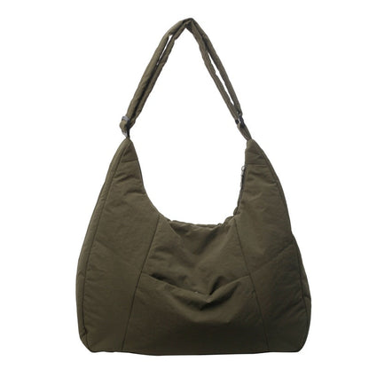 Casual Nylon Tote Quilted Crossbody Bag