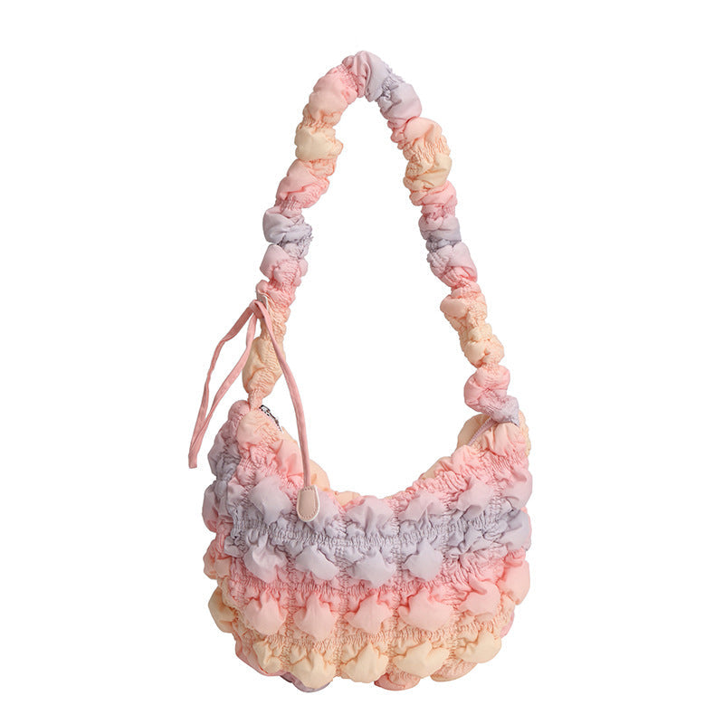 Trendy Nylon Cloud Bag Soft Casual Shoulder Bag