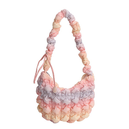Trendy Nylon Cloud Bag Soft Casual Shoulder Bag