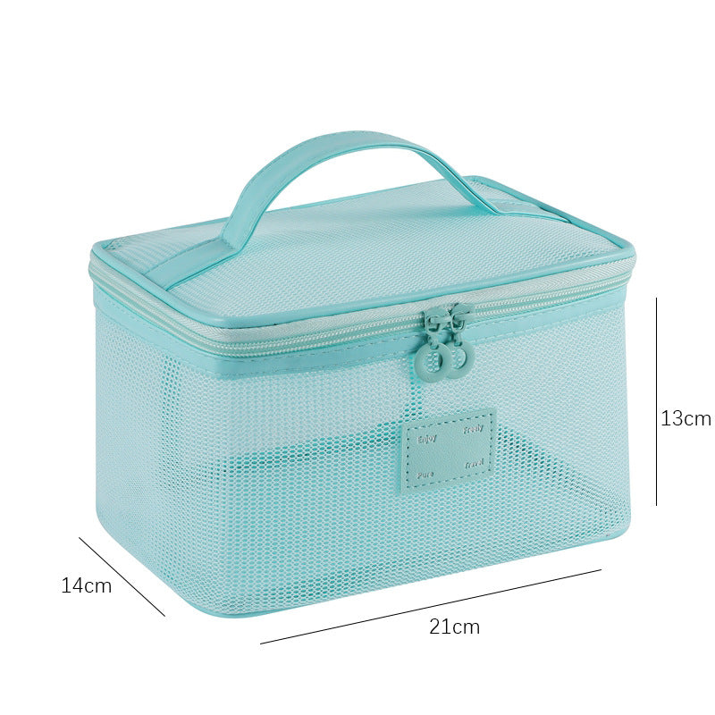 Simple Mesh Large Capacity Make Up Bags