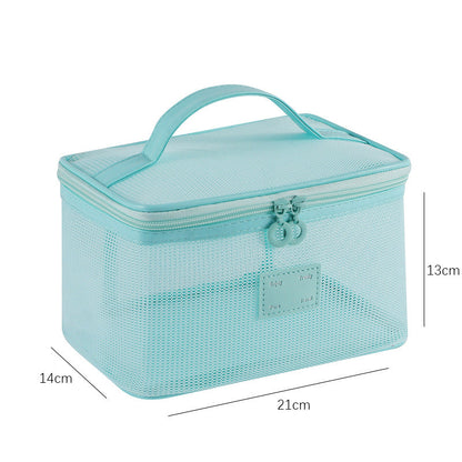 Simple Mesh Large Capacity Make Up Bags
