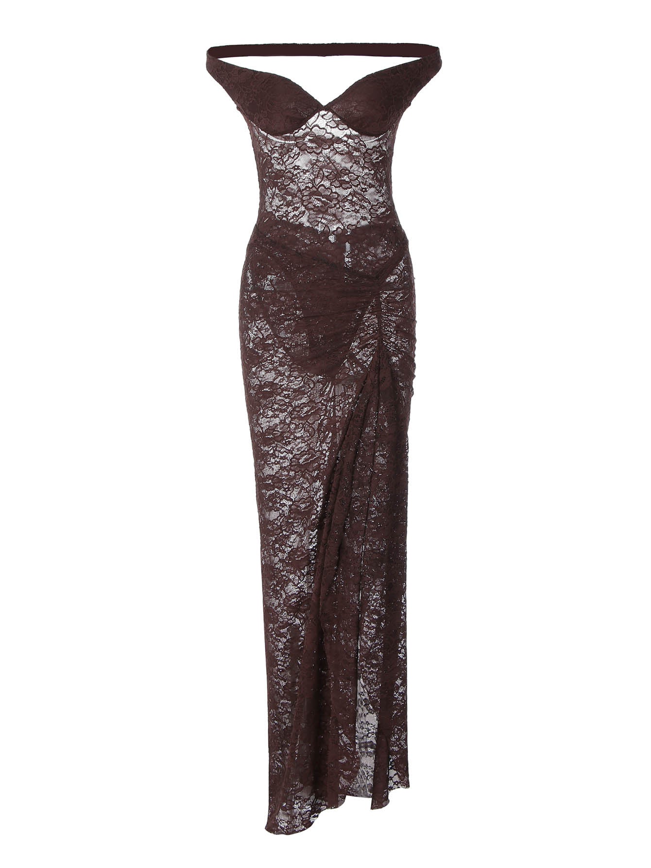 Sexy Lace Backless Jumpsuit Set for Party