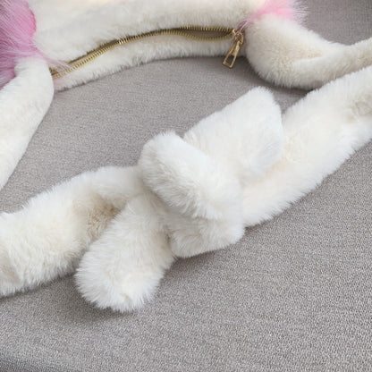Cute Fuzzy Star-shaped Crossbody Shoulder Bag