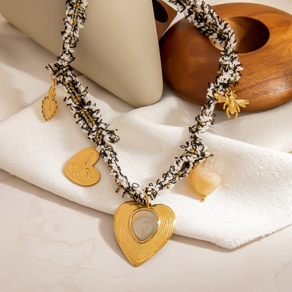 Trendy Heart Pendant Necklaces for Women