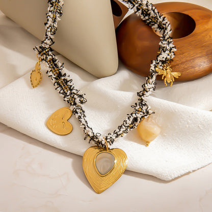 Trendy Heart Pendant Necklaces for Women