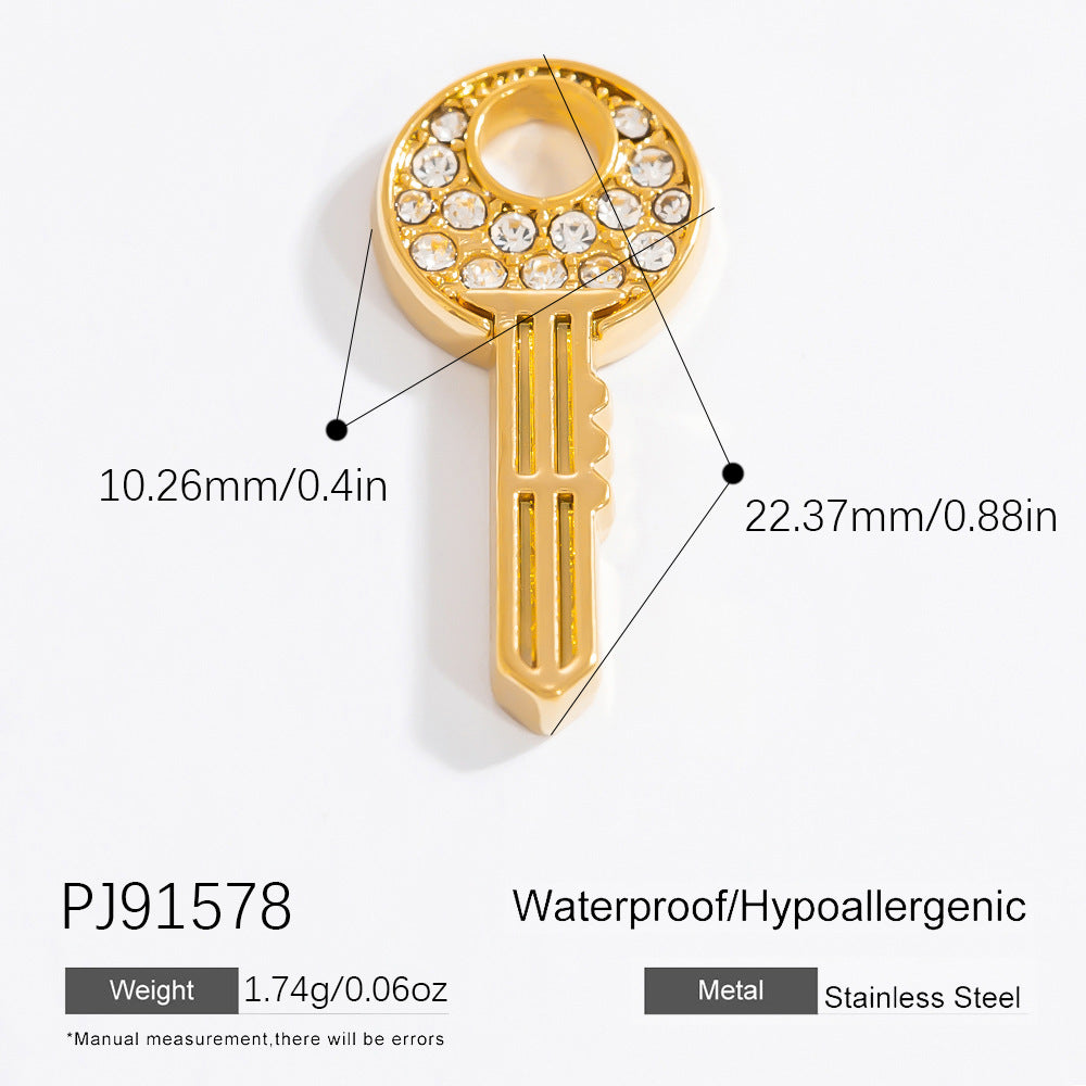 Butterfly And Bee DIY Jewelry Accessories Fashion Stainless Steel Bracelet Necklace