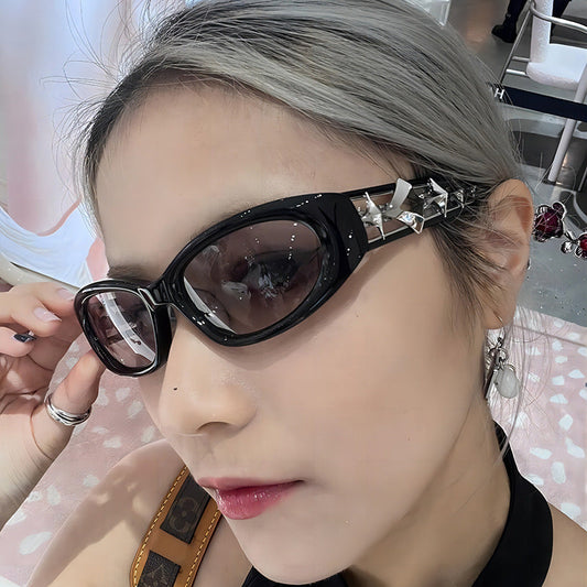 Trendy Y2K Style Sunglasses UV400 Protection Outdoor Fashion