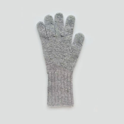 100% Pure Wool Touchscreen Fingerless Gloves for Women