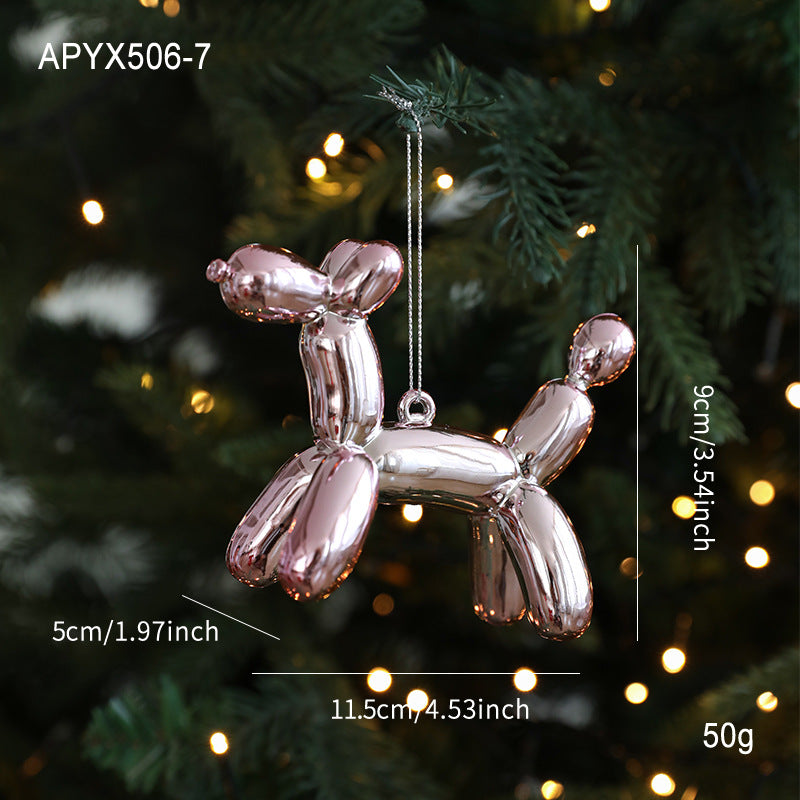Sparking Cartoon Pendant Christmas Hanging Ornament