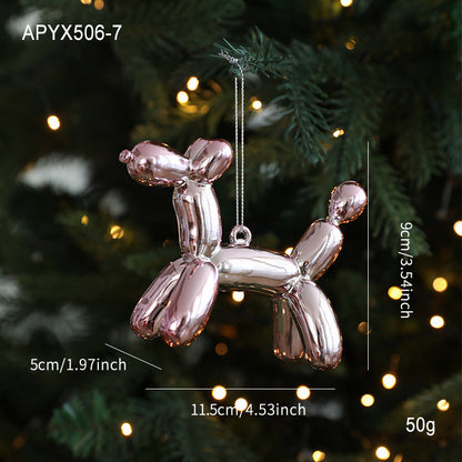 Sparking Cartoon Pendant Christmas Hanging Ornament